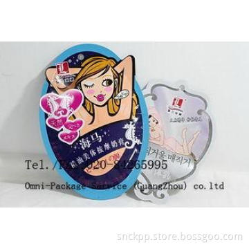 Irregular Shaped Personal Care Packaging Bags , Special-sha